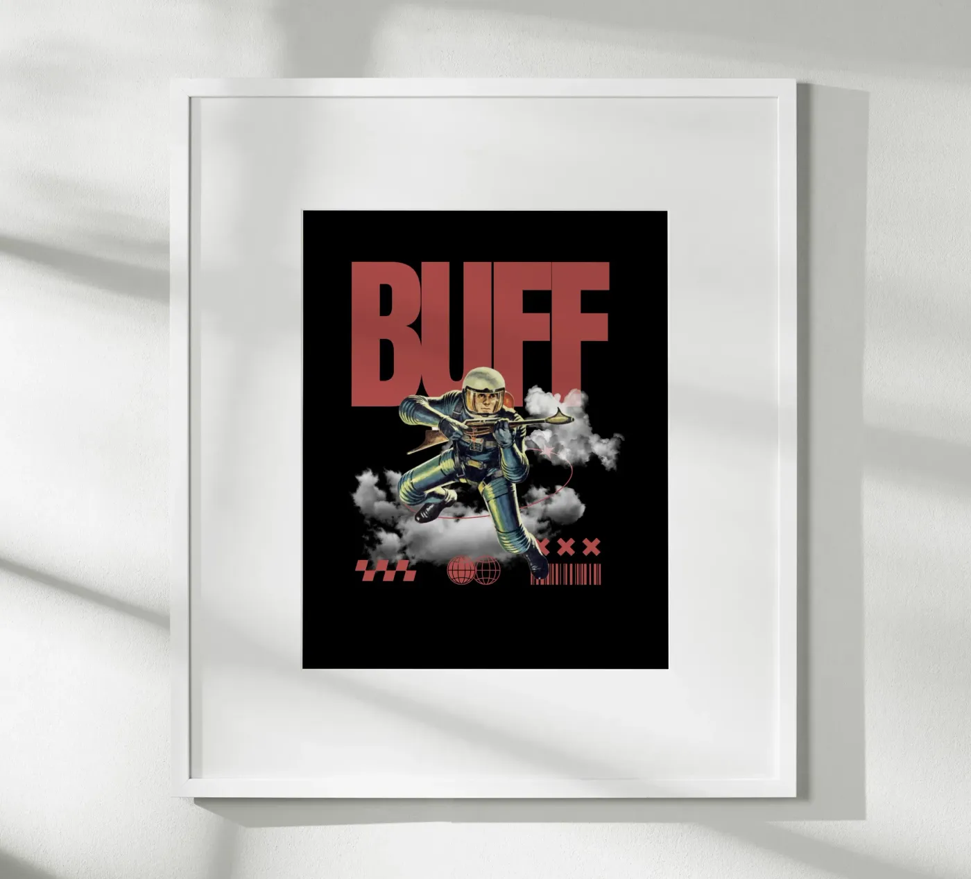 BUFF poster de SMRT STUDIO