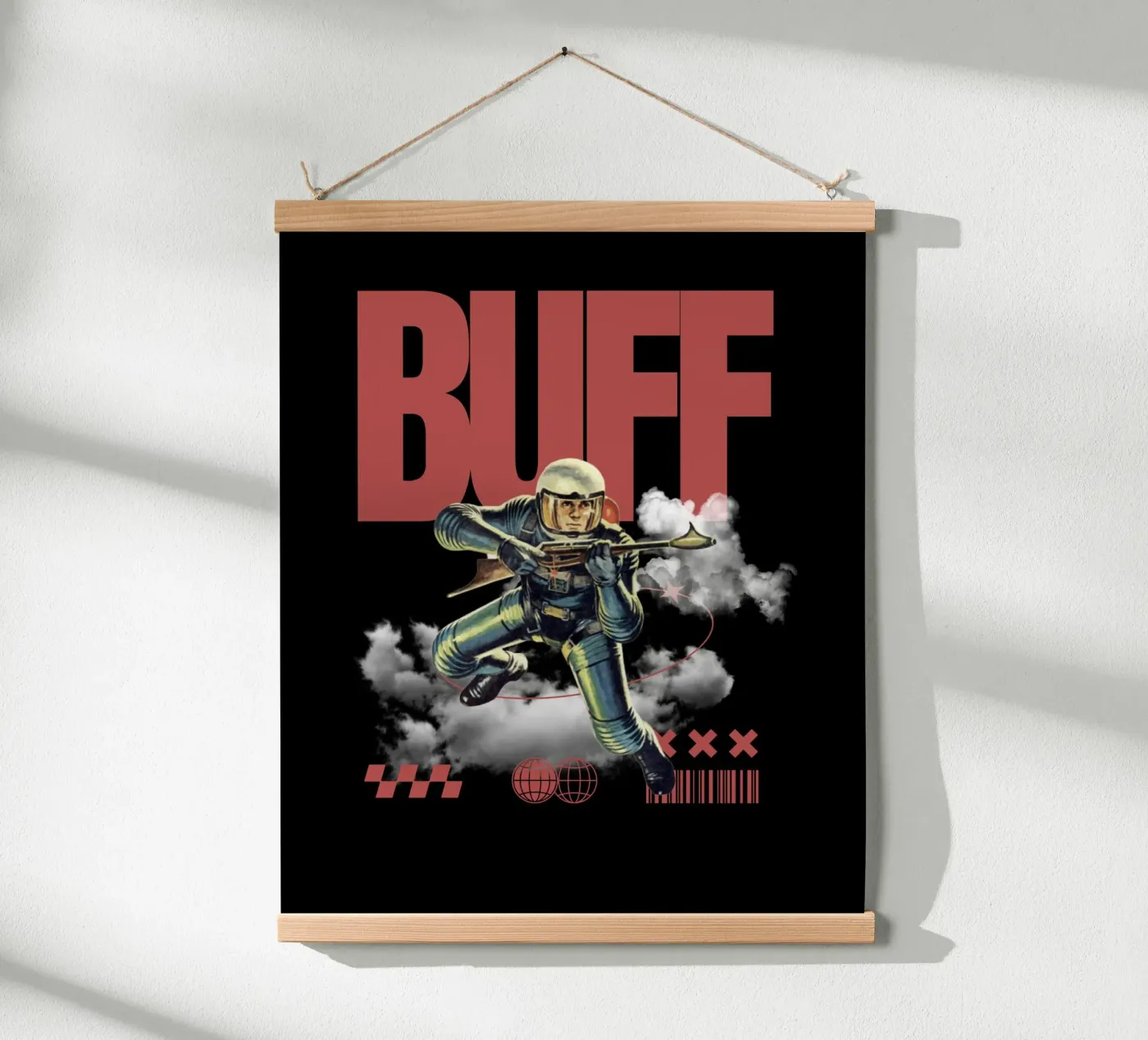 BUFF poster de SMRT STUDIO