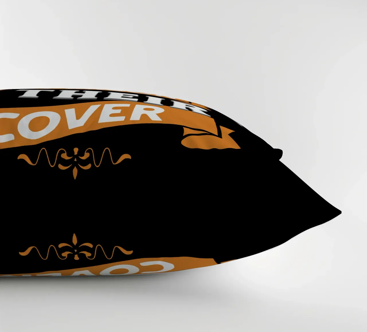 Don't Judge a Person by Their Cover decorative cushion by Gunawan Rb