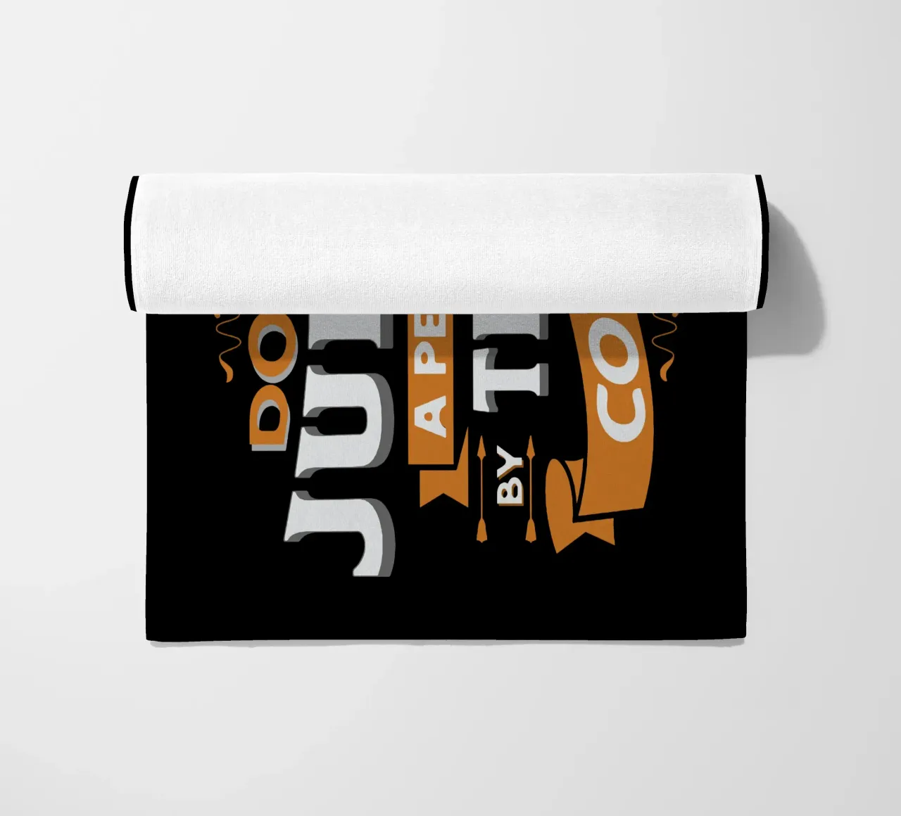Don't Judge a Person by Their Cover beach towel by Gunawan Rb