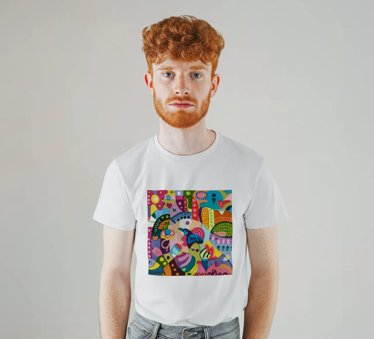 Sinfonía abstracta dinámica camiseta de Monarco Virtuoso