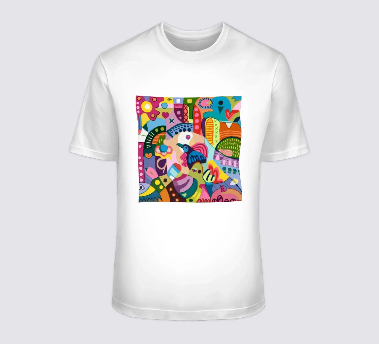 Dynamic Abstract Symphony t-shirt by Monarco Virtuoso
