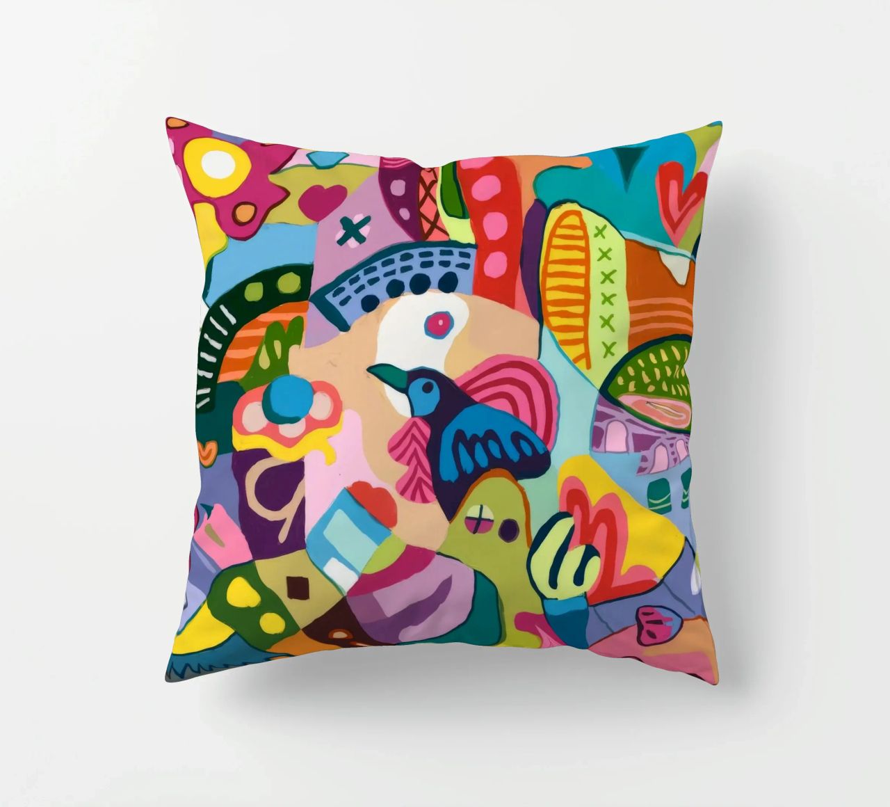 Dynamic Abstract Symphony decorative cushion by Monarco Virtuoso