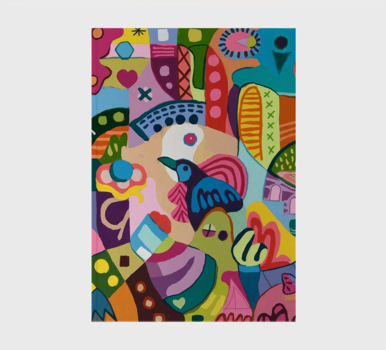 Dynamic Abstract Symphony notebook by Monarco Virtuoso