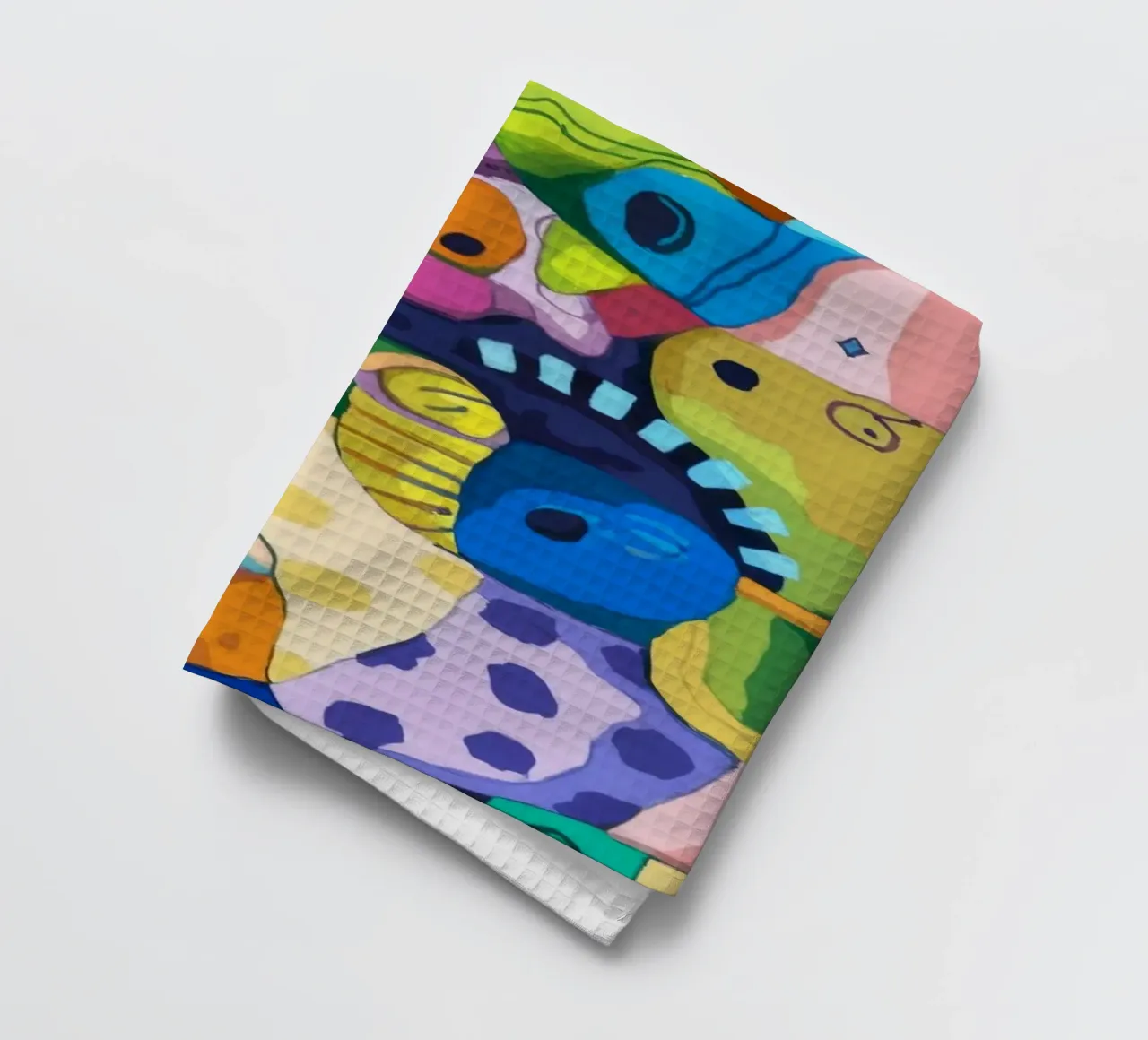 Luminous Fantasy Realm tea towel by Monarco Virtuoso