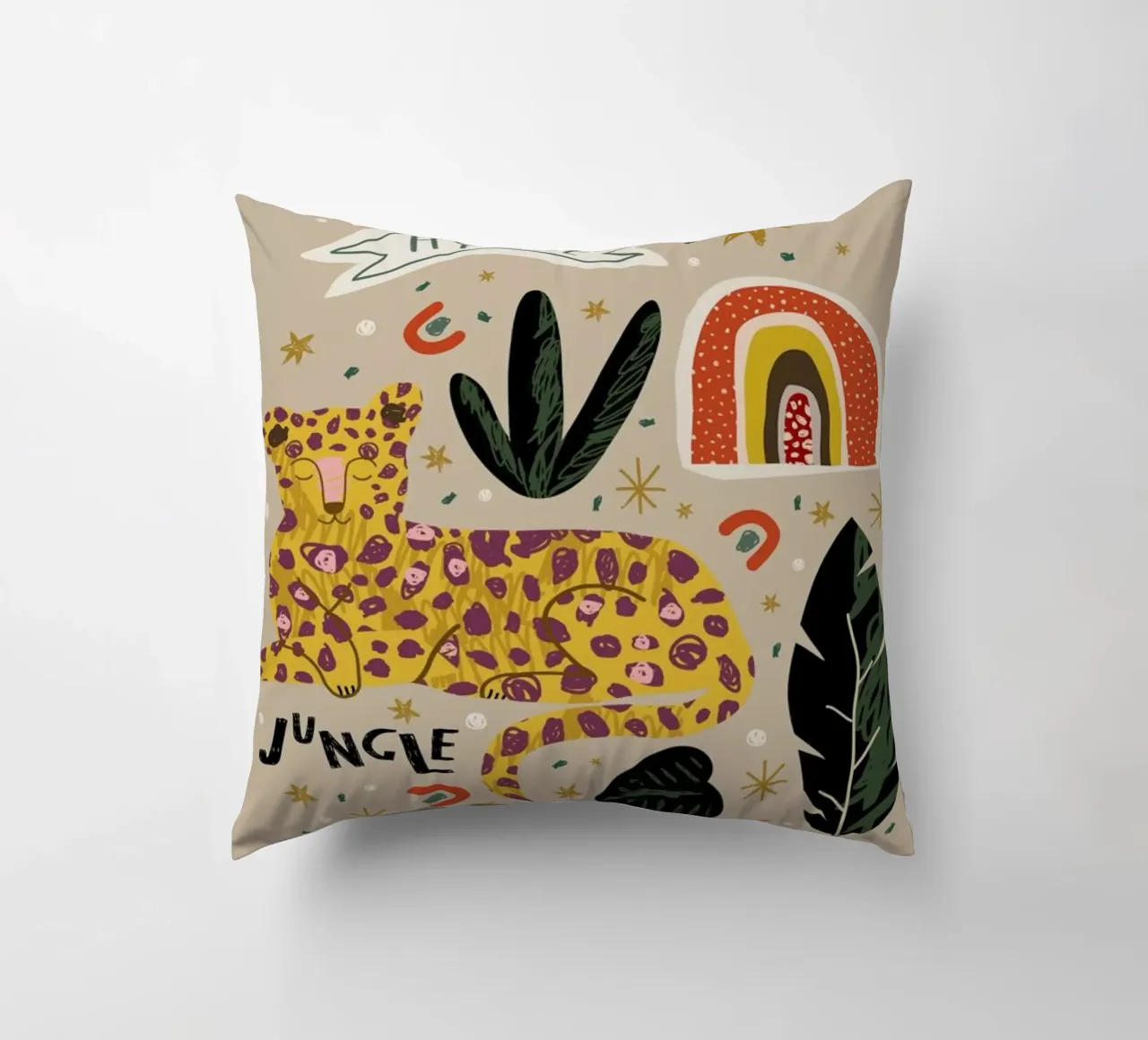 My Head Is A Jungle cuscino da Pure