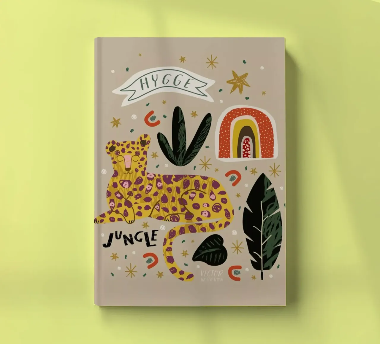 My Head Is A Jungle notebook by Pure
