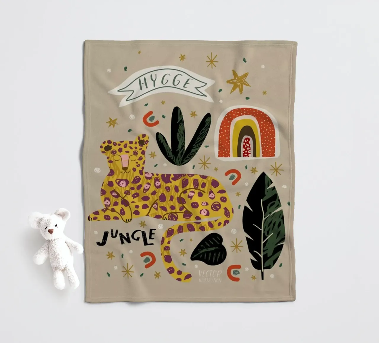 My Head Is A Jungle coperta in pile da Pure