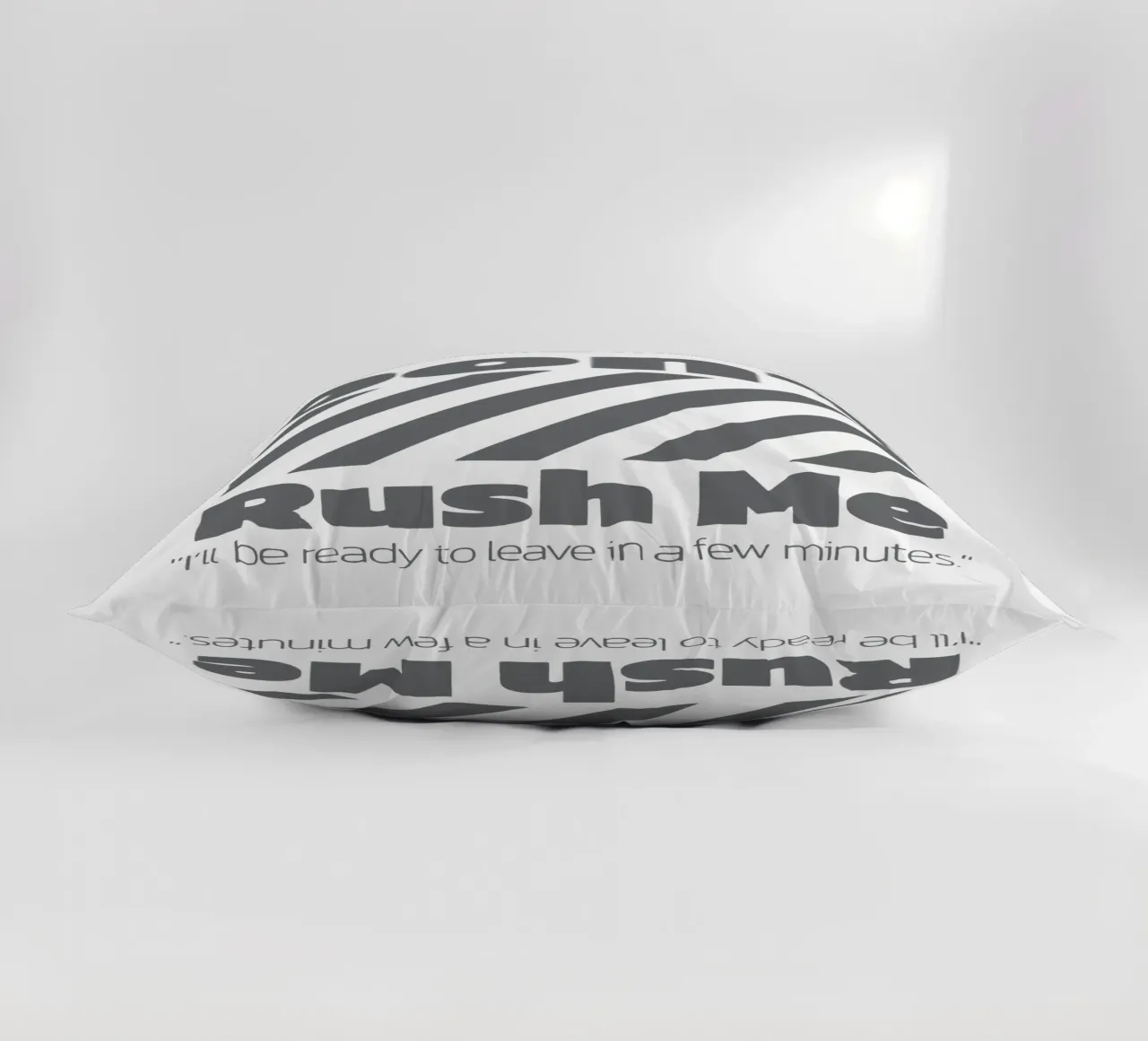 Non abbiate fretta cuscino da Gunawan Rb