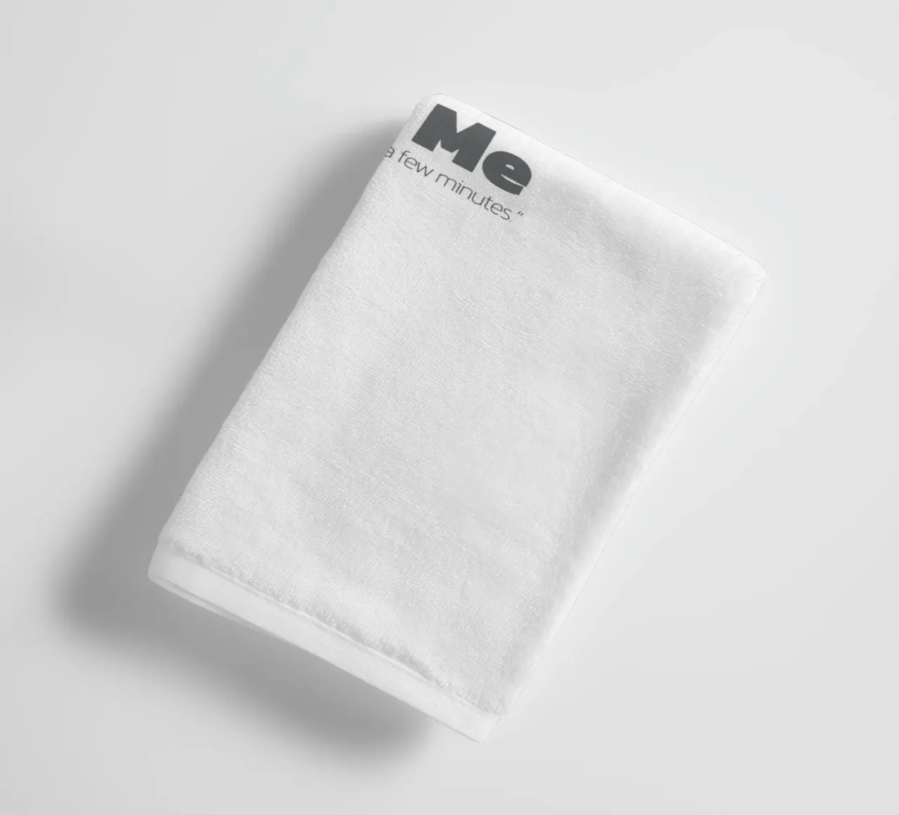Non abbiate fretta asciugamano da bagno da Gunawan Rb
