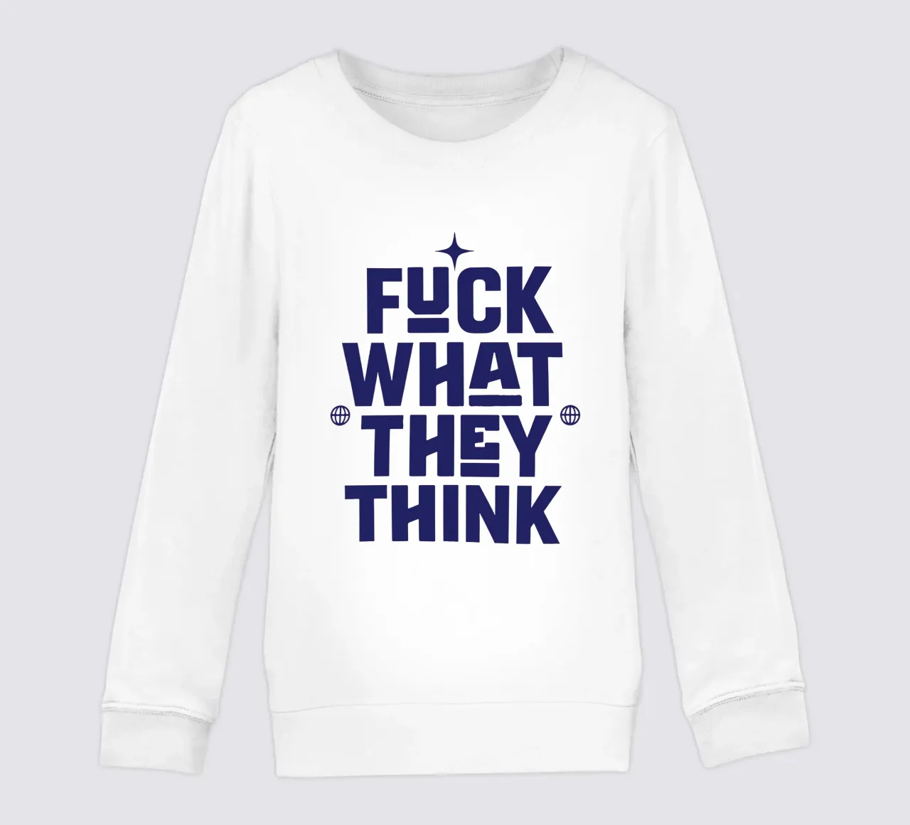 A la mierda lo que piensen sudadera para niño de Gunawan Rb
