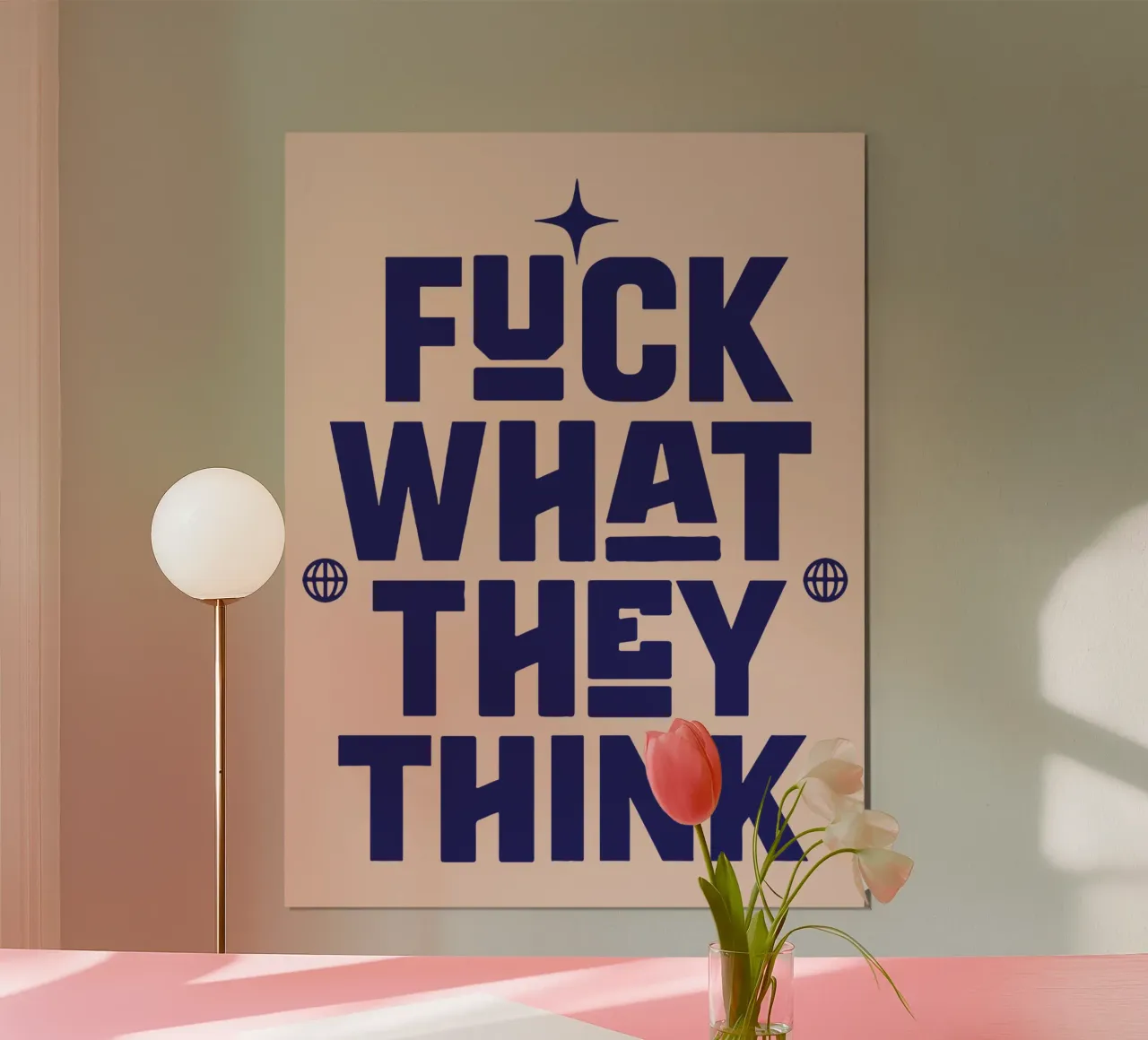 Fanculo a quello che pensano poster da Gunawan Rb