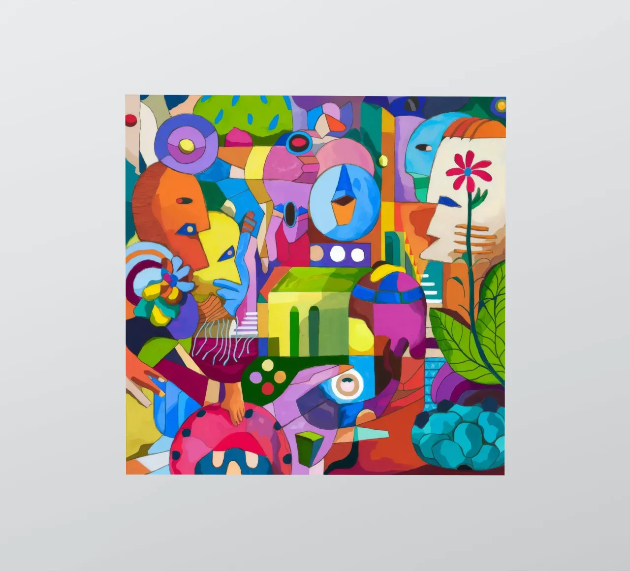 Dynamic Color Explosion sticker by Monarco Virtuoso