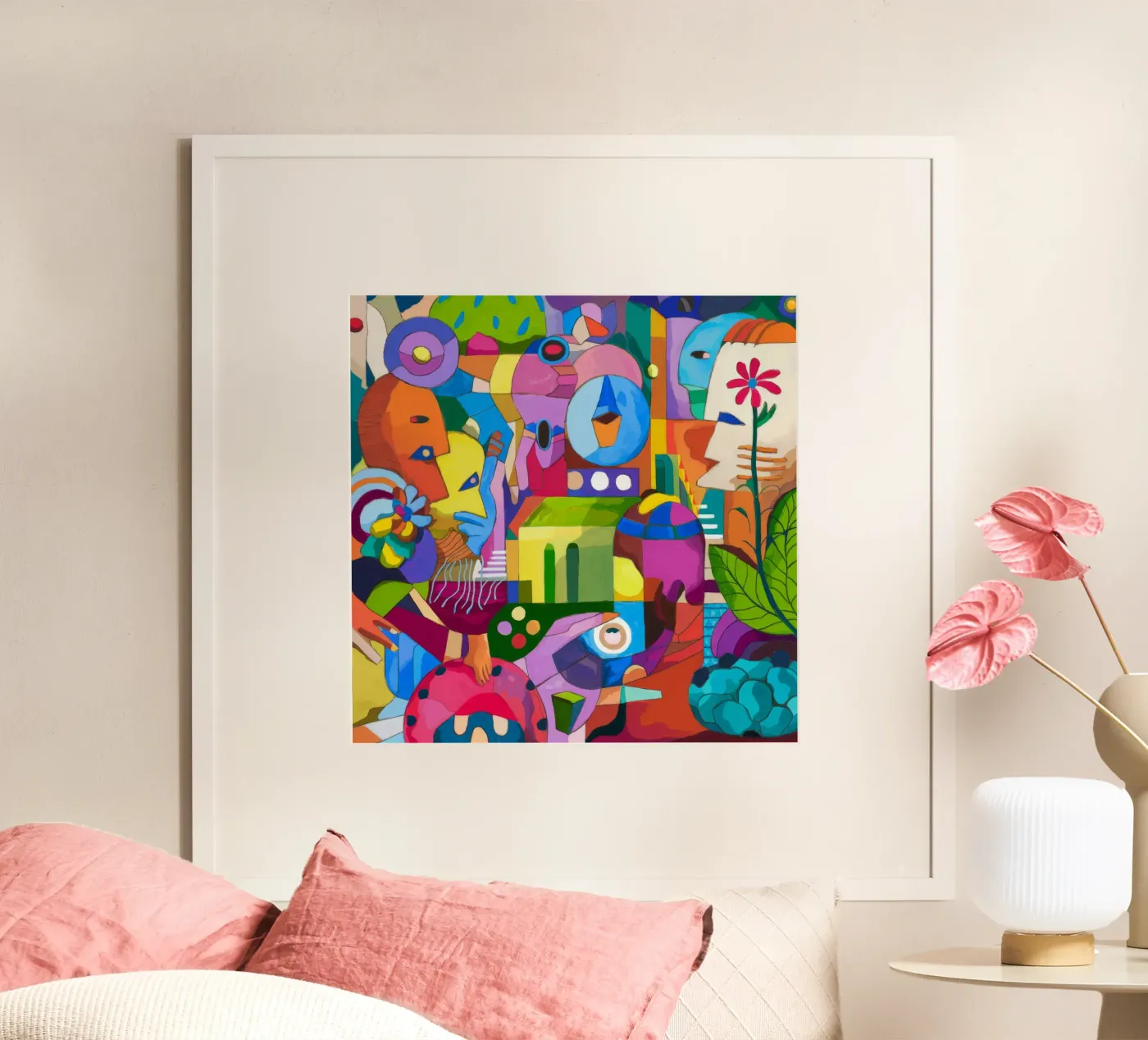 Dynamic Color Explosion poster by Monarco Virtuoso