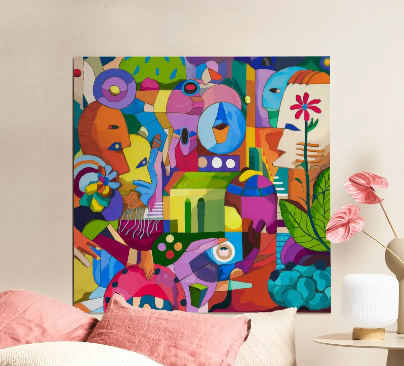 Dynamic Color Explosion poster by Monarco Virtuoso