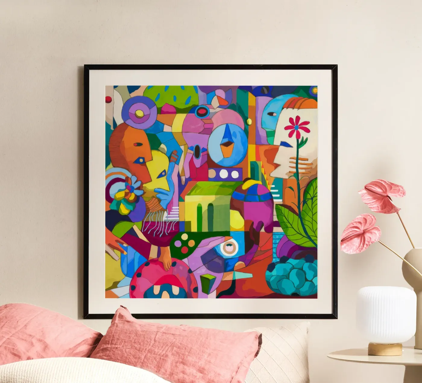 Dynamic Color Explosion poster by Monarco Virtuoso