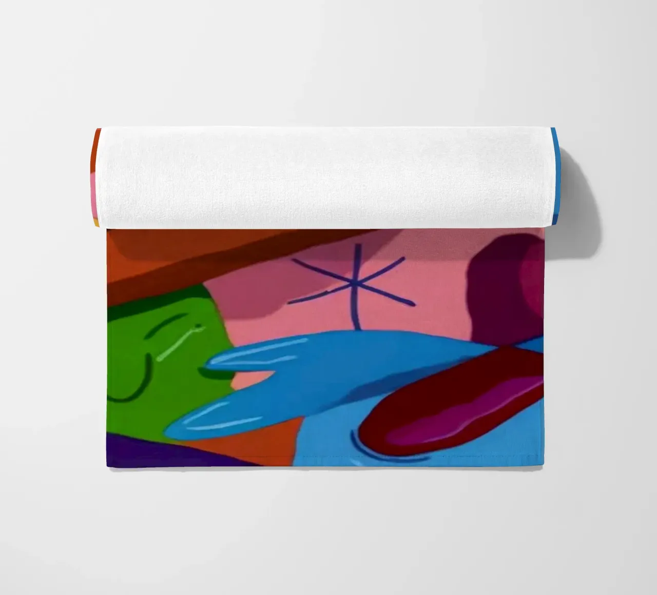 Lively Patterned Dreamscape telo mare da Monarco Virtuoso