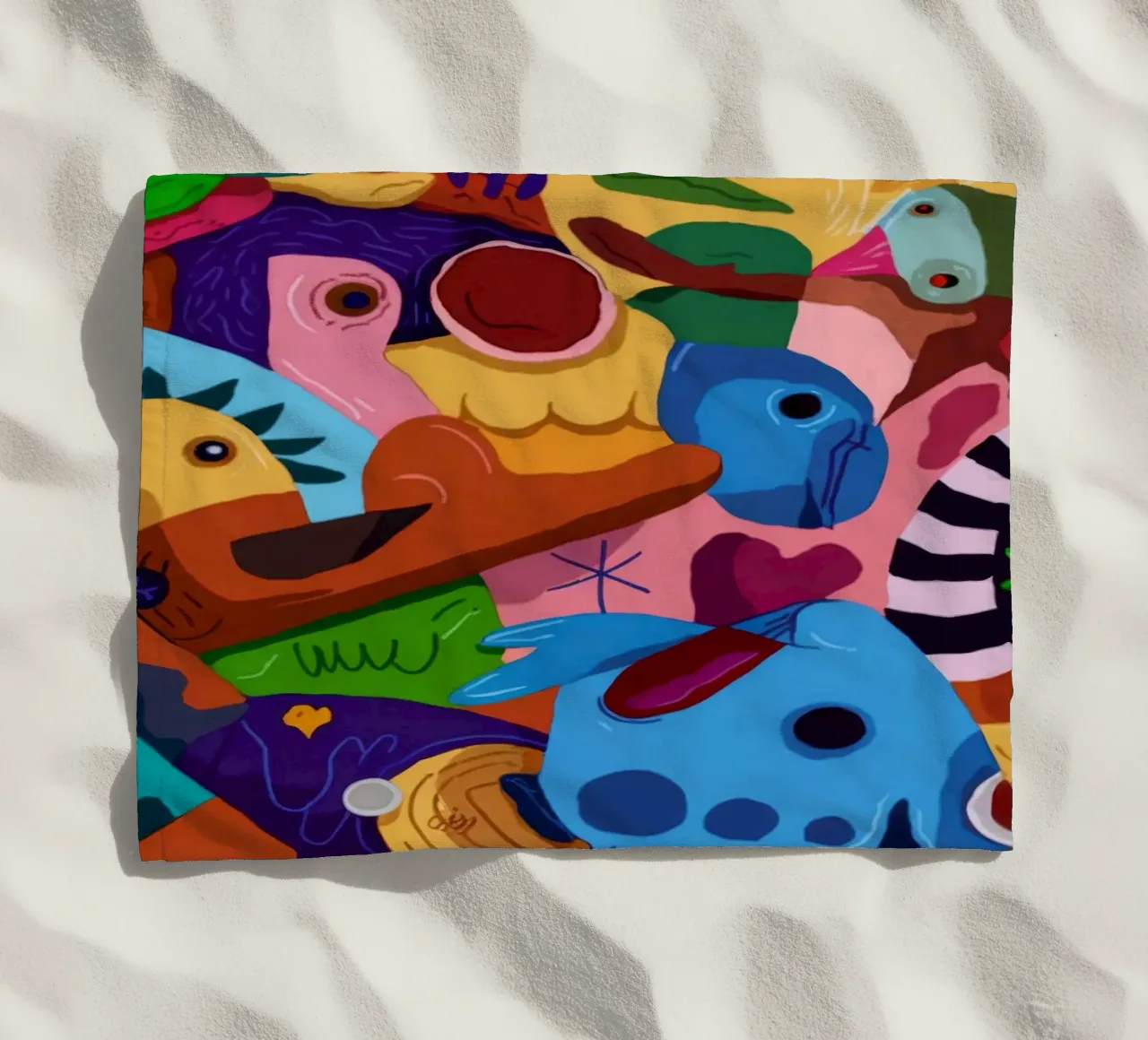 Lively Patterned Dreamscape telo mare da Monarco Virtuoso