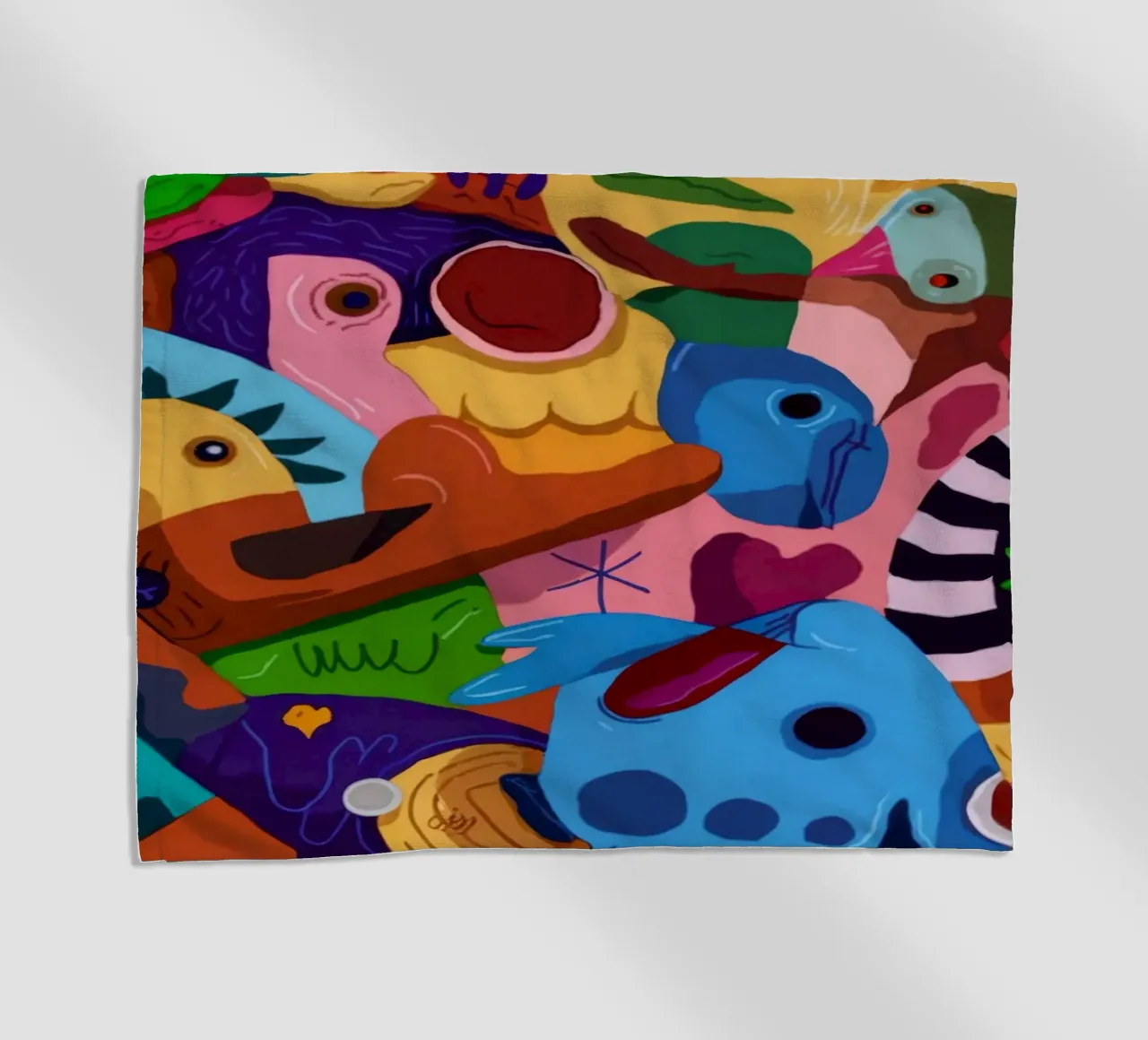 Lively Patterned Dreamscape telo mare da Monarco Virtuoso