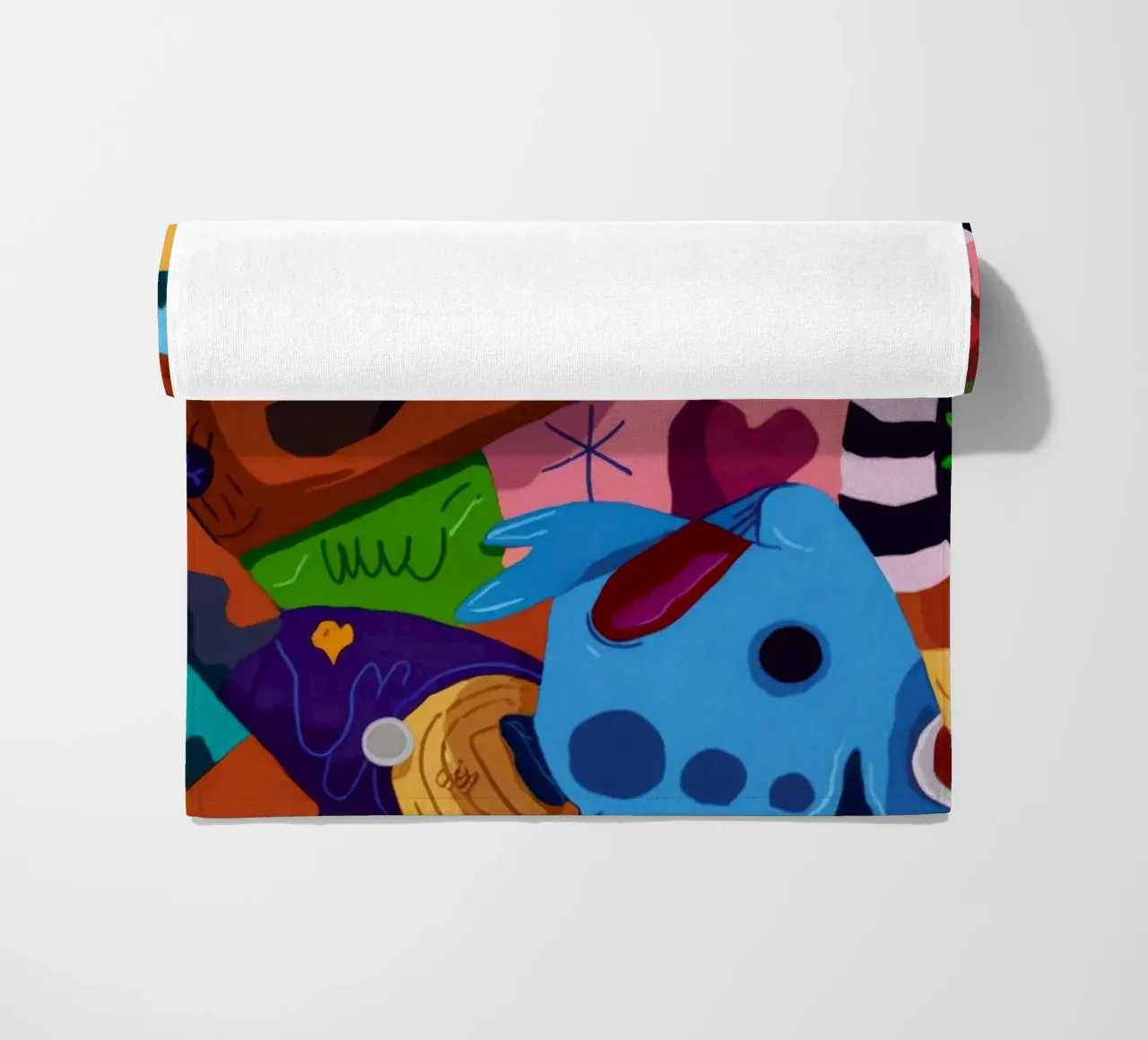 Lively Patterned Dreamscape telo mare da Monarco Virtuoso