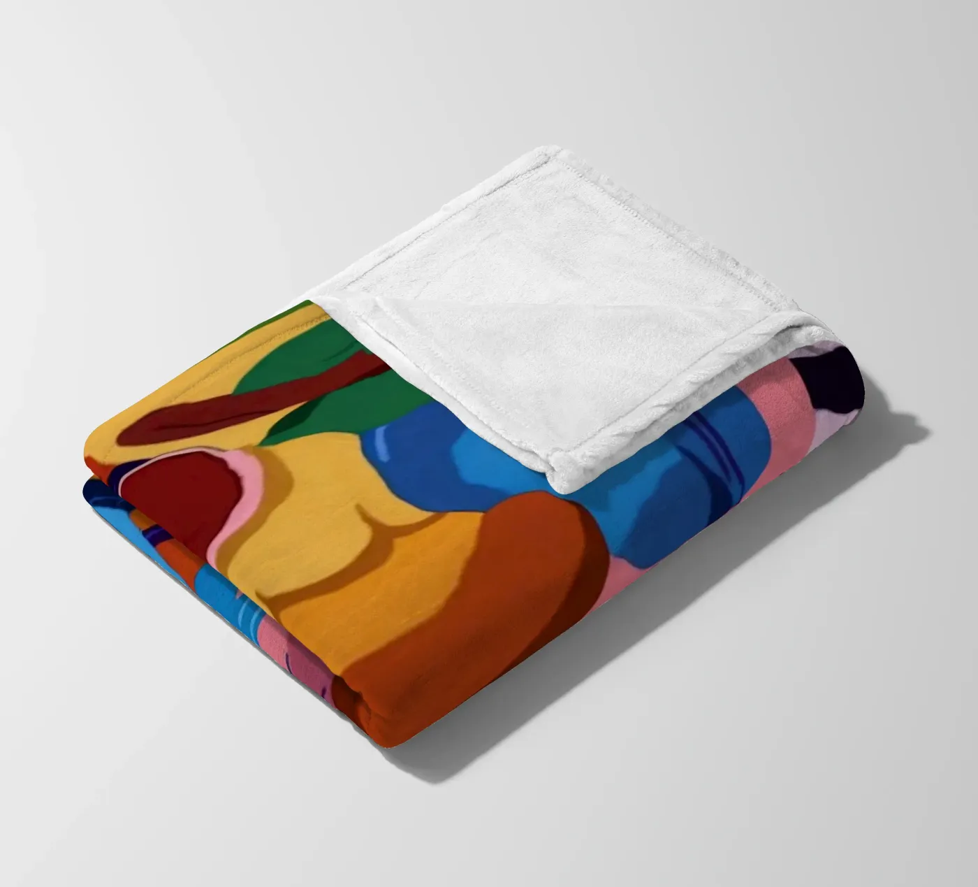 Lively Patterned Dreamscape fleece blanket by Monarco Virtuoso