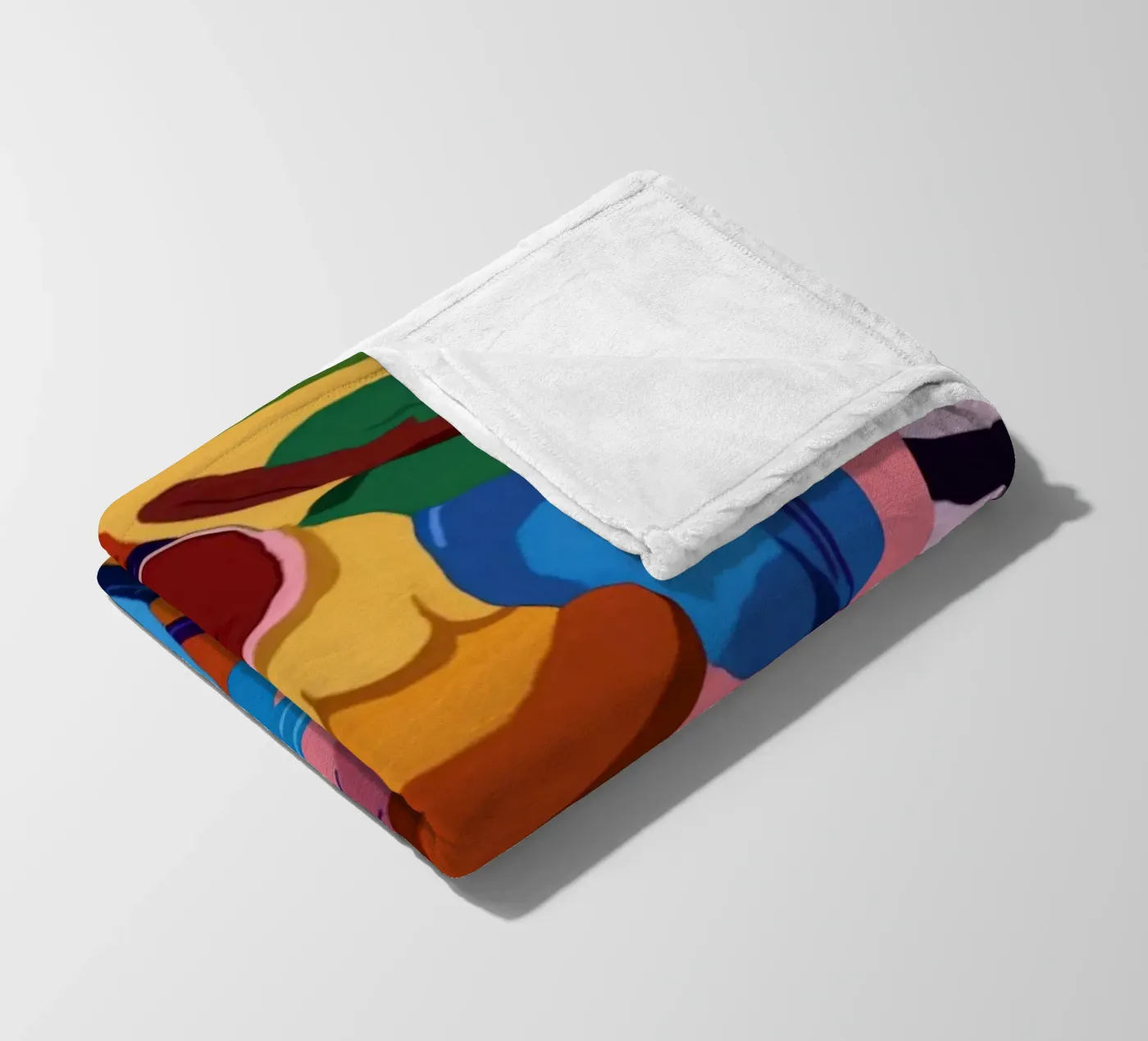 Lively Patterned Dreamscape fleece blanket by Monarco Virtuoso