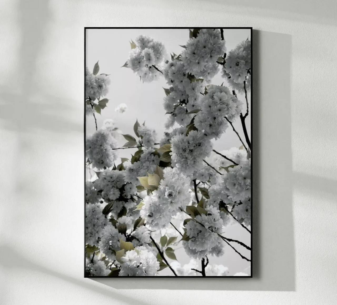 White Spring Blossoms plexiglass da Studio Nahili