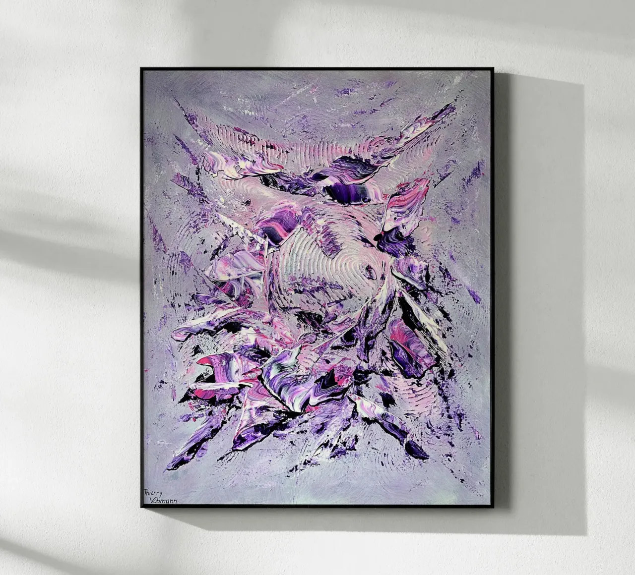 DISCO GENERATION plexiglass da Thierry Vobmann Abstract painting
