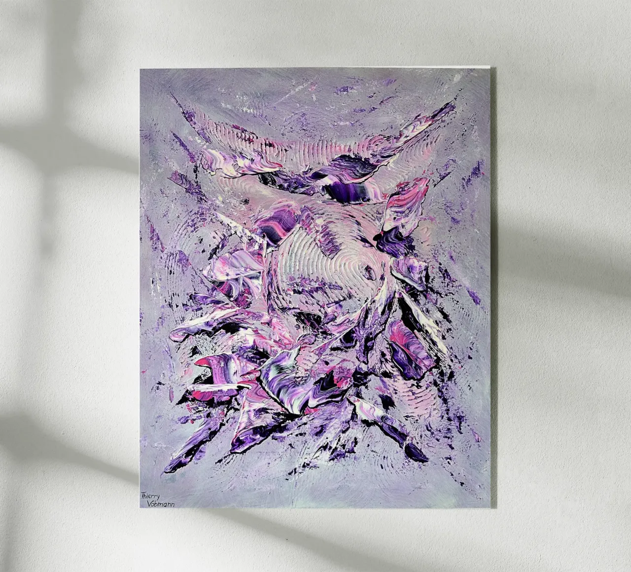 DISCO GENERATION plexiglass da Thierry Vobmann Abstract painting