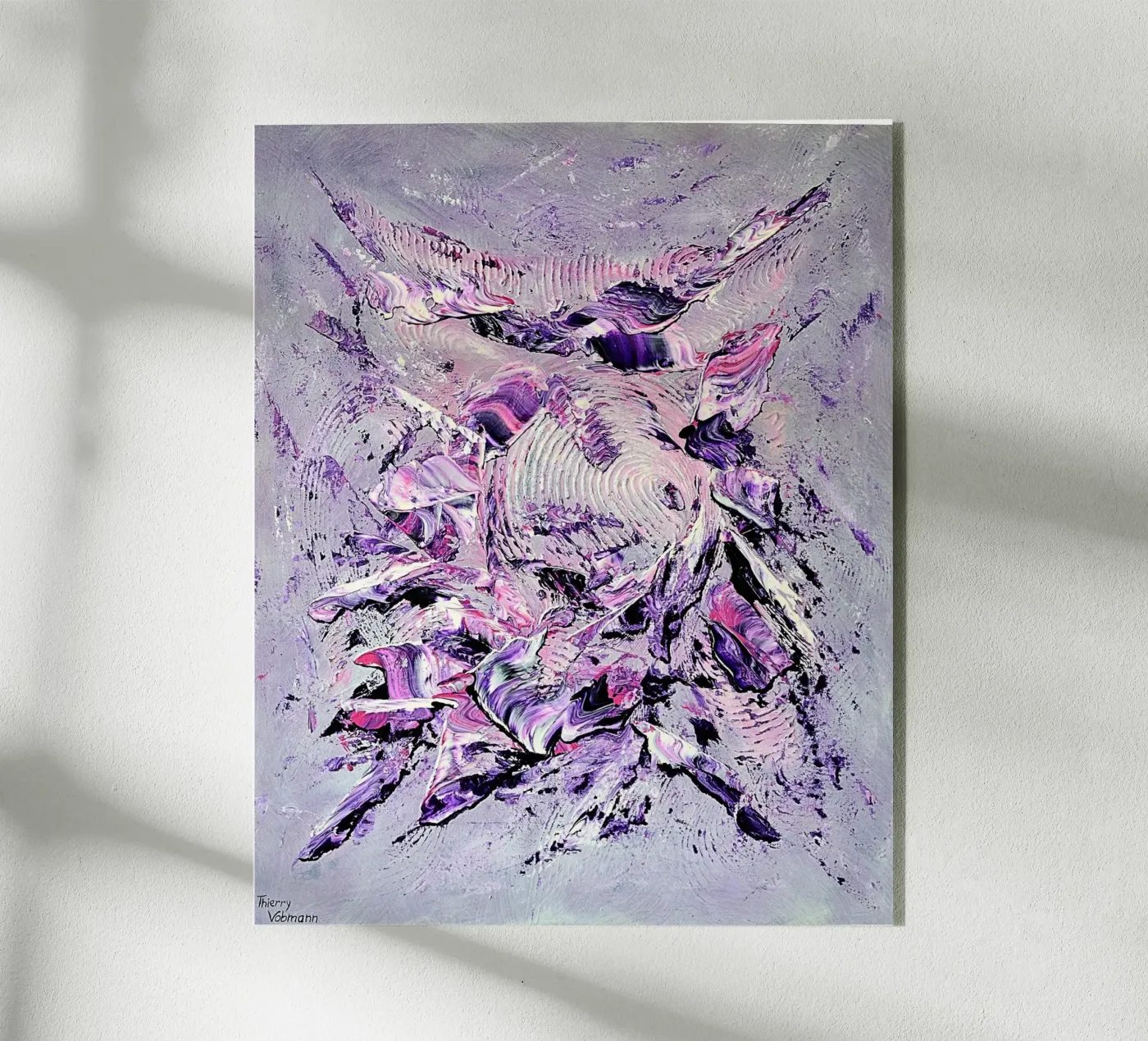 DISCO GENERATION plexiglass da Thierry Vobmann Abstract painting