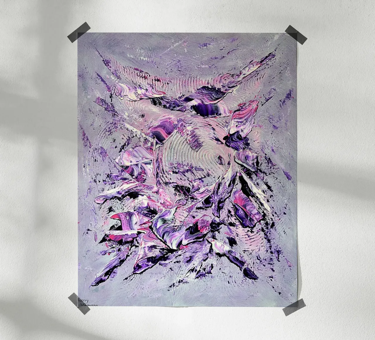 DISCO GENERATION poster da Thierry Vobmann Abstract painting