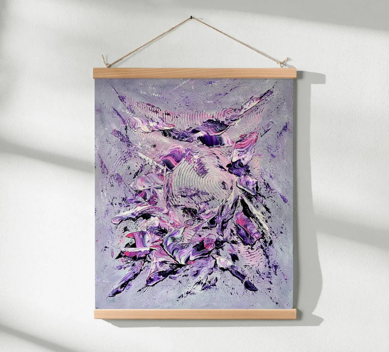 DISCO GENERATION poster con telaio in plastica da Thierry Vobmann Abstract painting