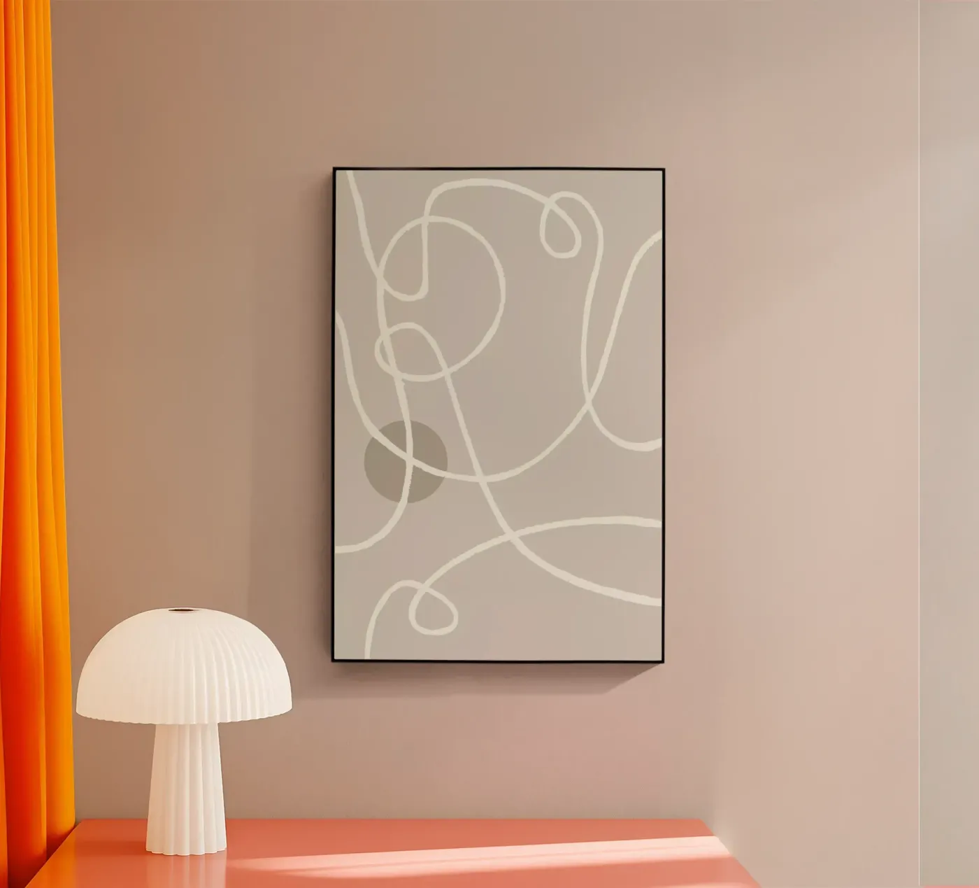 Laced Up 2 acryl van Mareike Böhmer