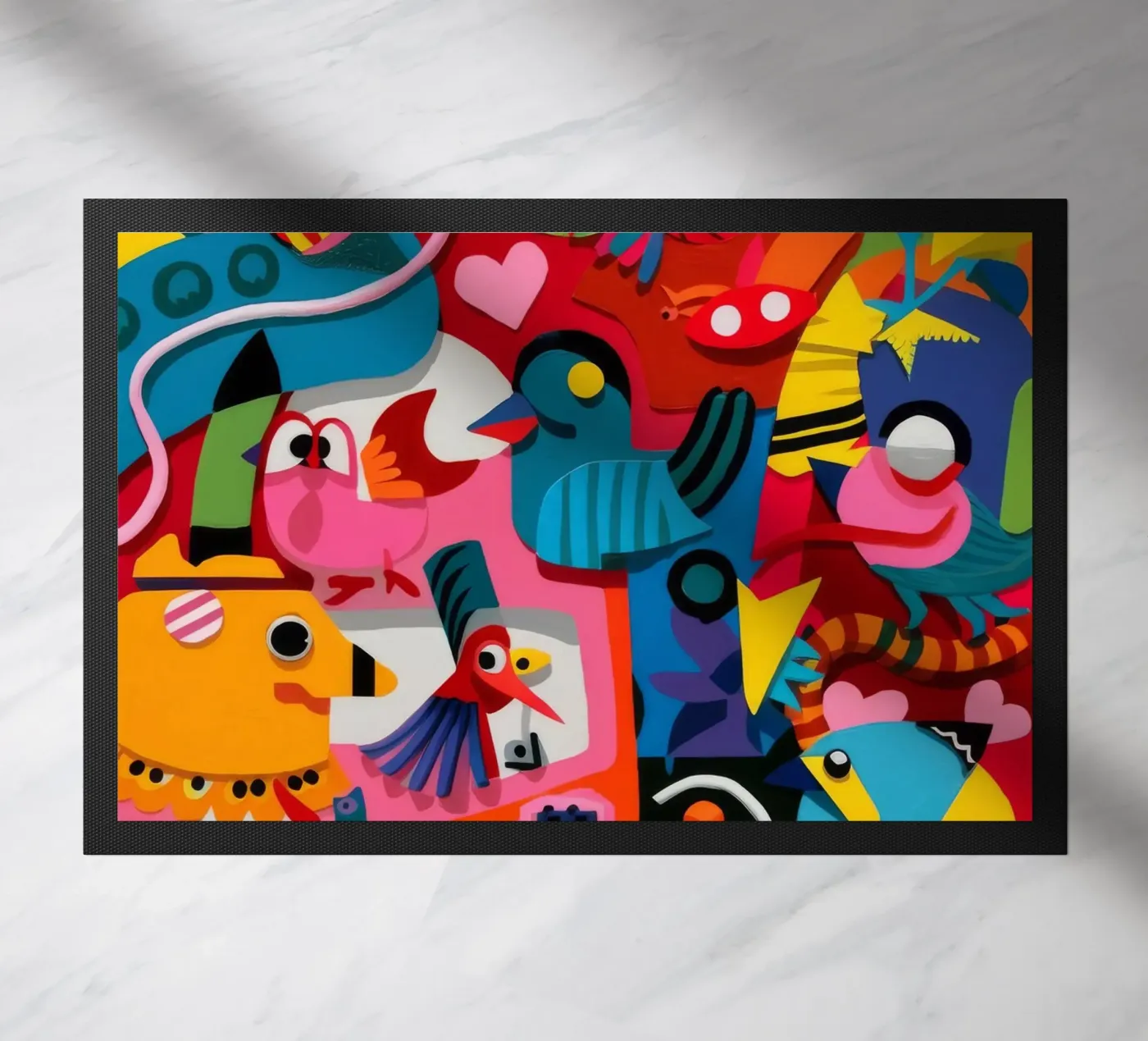 Vivid Patterned Fantasy doormat by Monarco Virtuoso