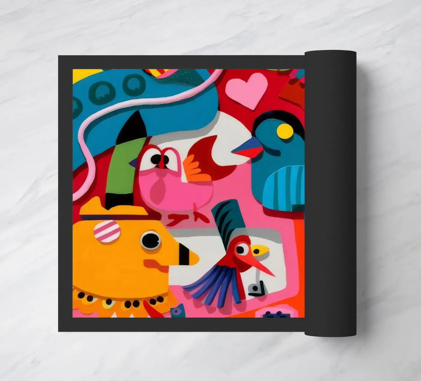 Vivid Patterned Fantasy doormat by Monarco Virtuoso