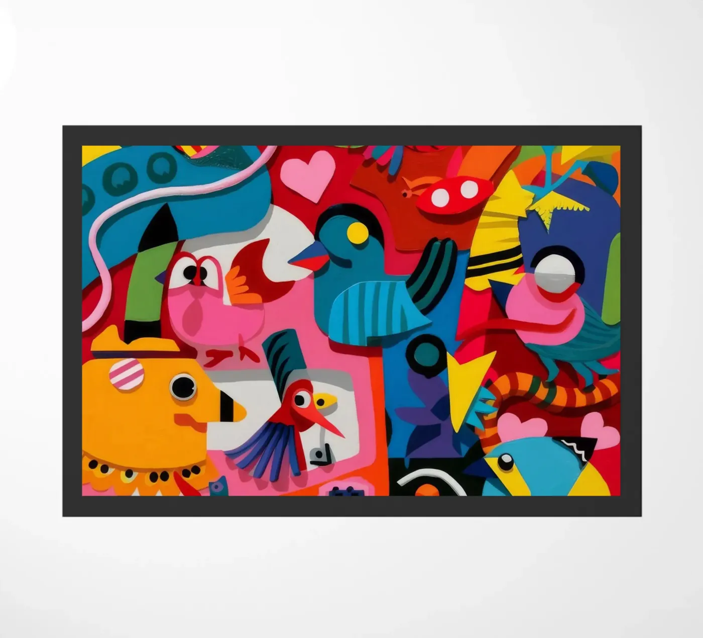 Vivid Patterned Fantasy doormat by Monarco Virtuoso