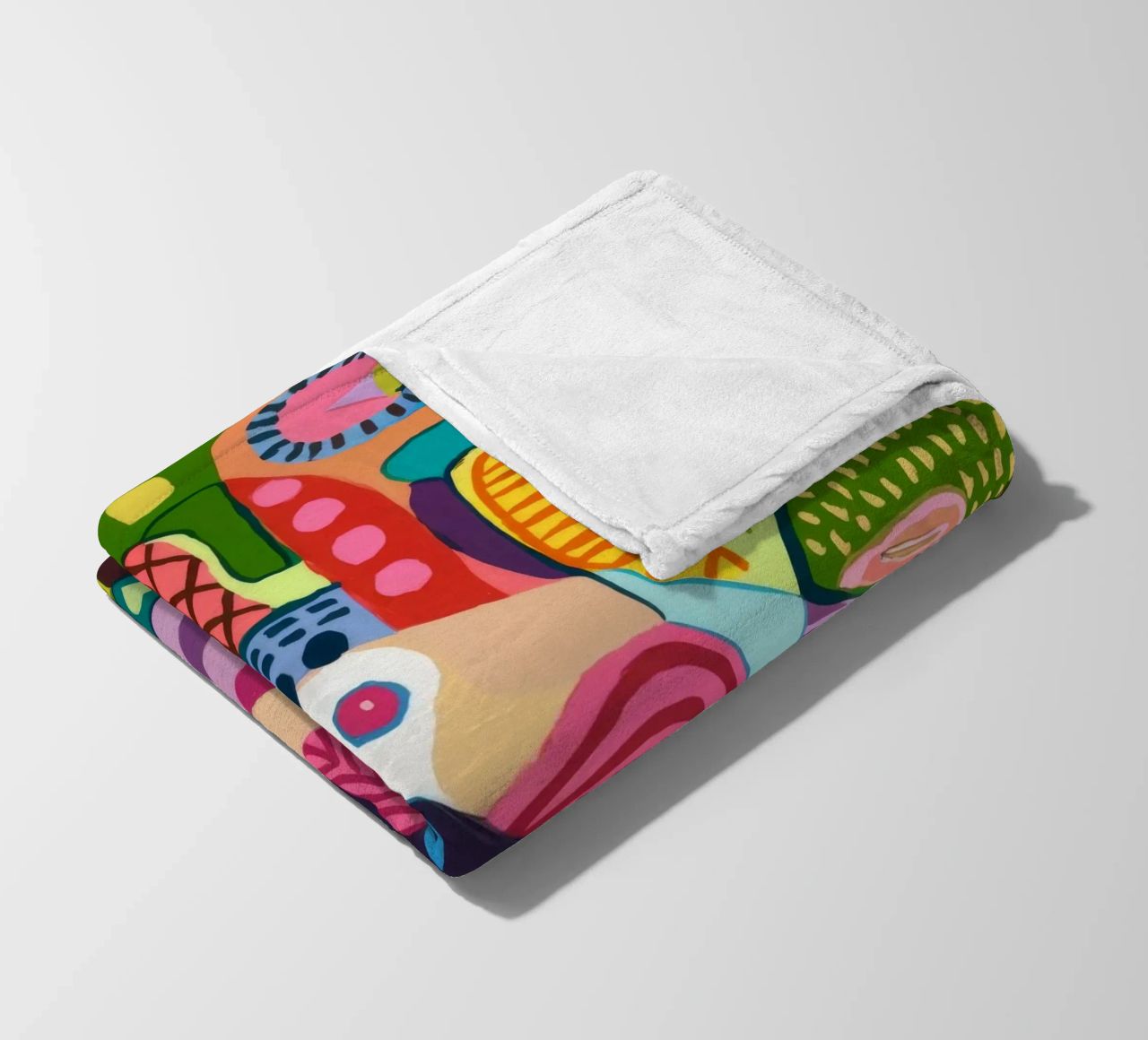 Dynamic Abstract Symphony fleece blanket by Monarco Virtuoso
