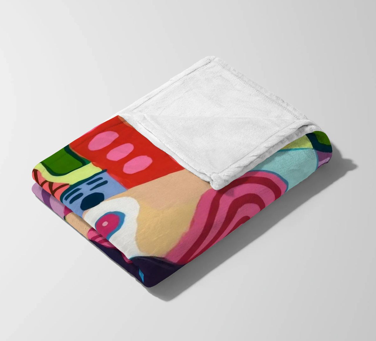 Dynamic Abstract Symphony fleece blanket by Monarco Virtuoso