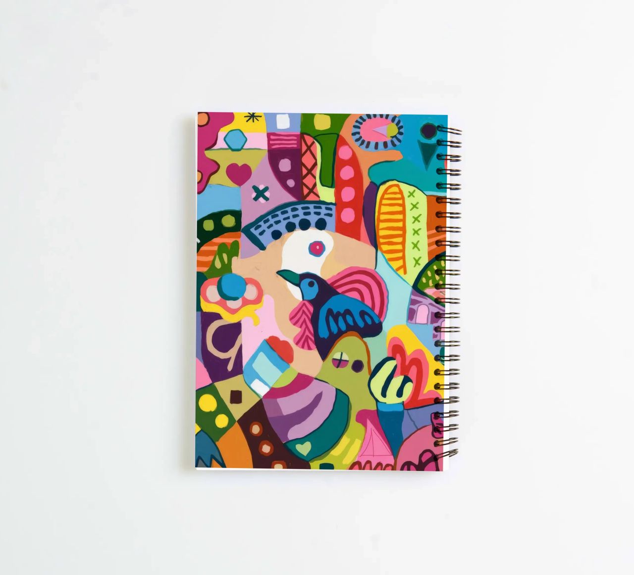 Dynamic Abstract Symphony spiral notebook by Monarco Virtuoso