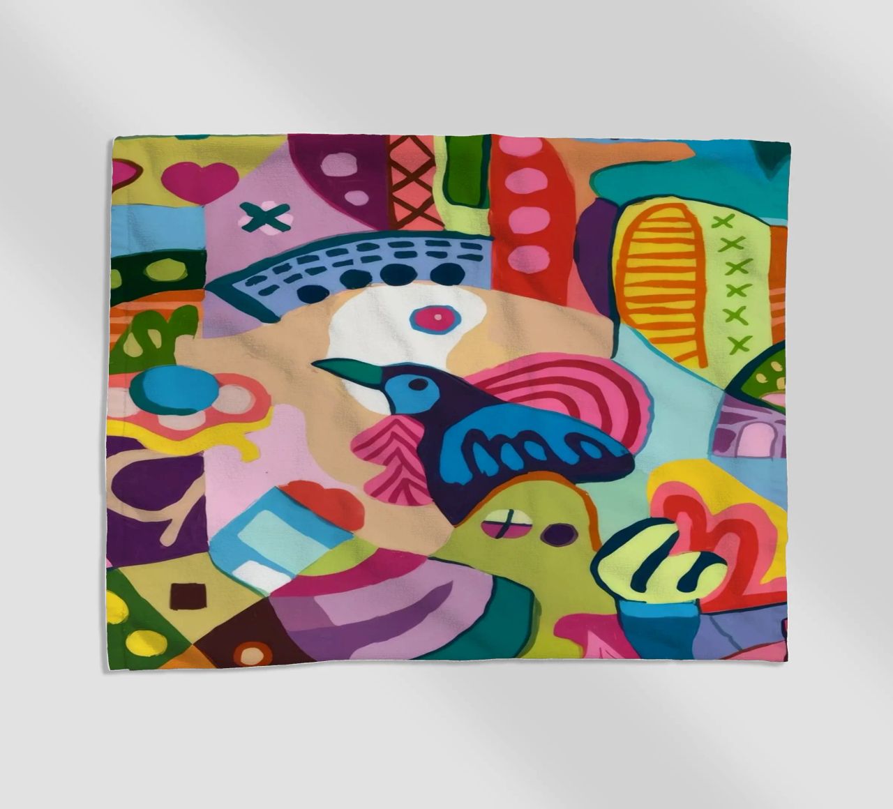 Dynamic Abstract Symphony beach towel by Monarco Virtuoso