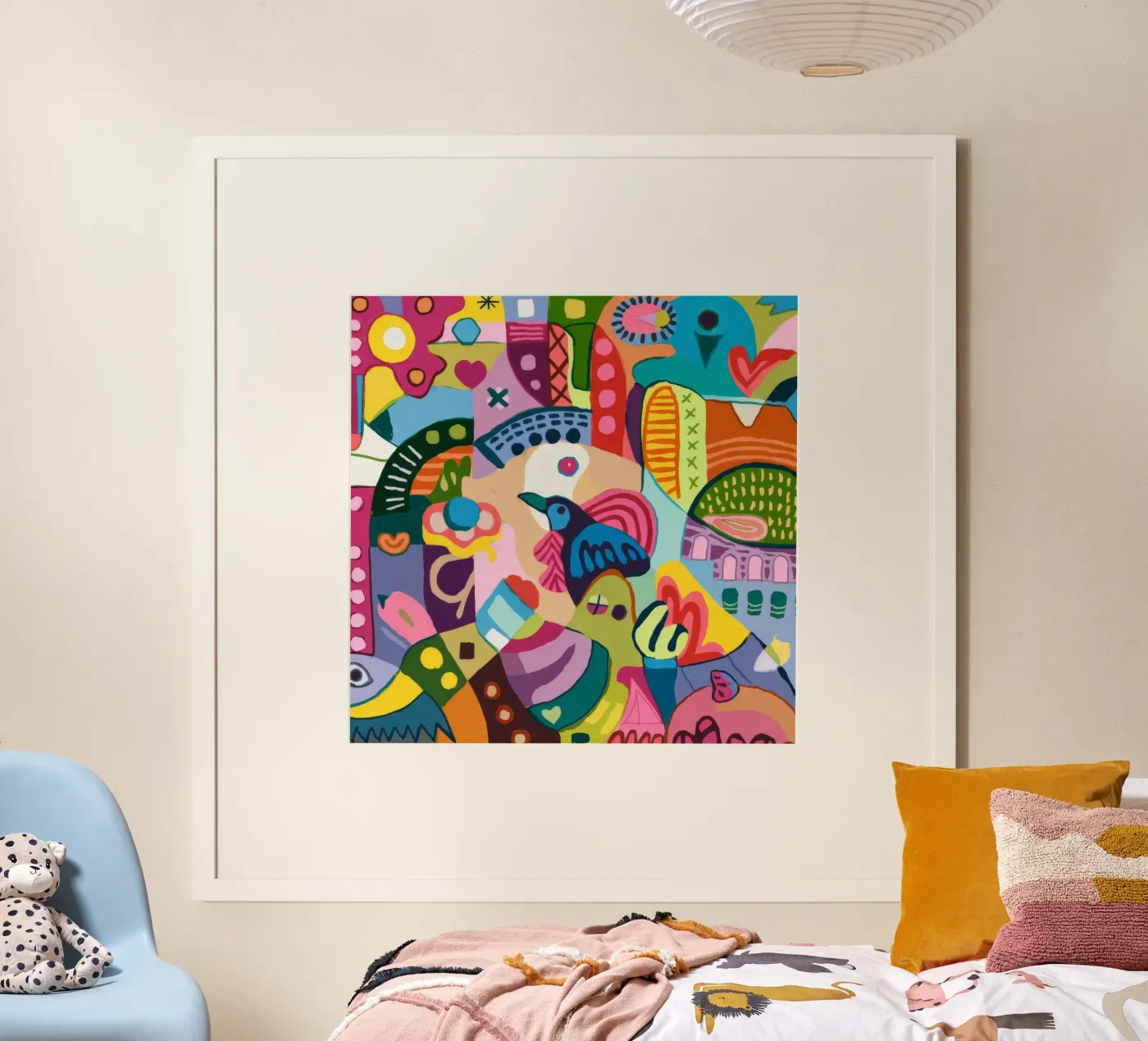 Dynamic Abstract Symphony poster by Monarco Virtuoso