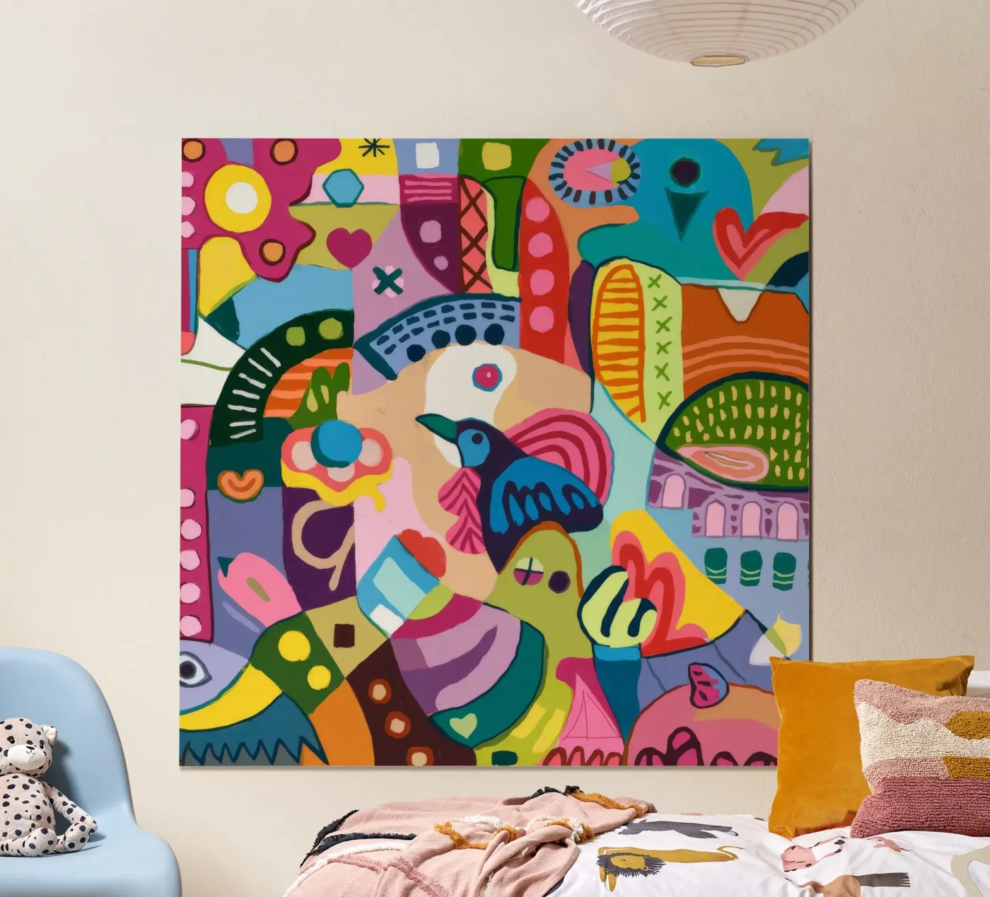 Dynamic Abstract Symphony poster by Monarco Virtuoso