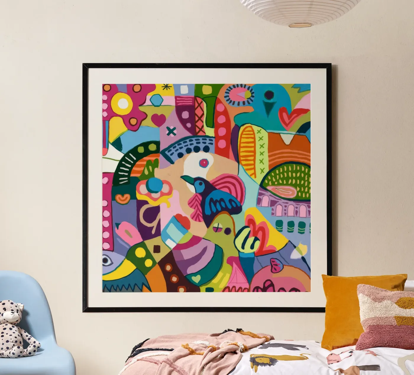 Dynamic Abstract Symphony poster by Monarco Virtuoso