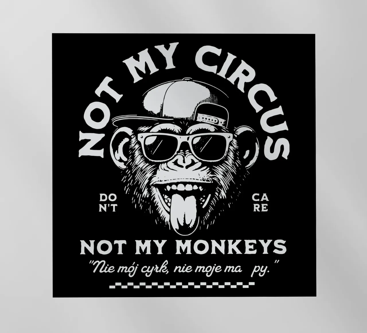 Not My Circus - Not My Monkeys backlit film by Gunawan Rb