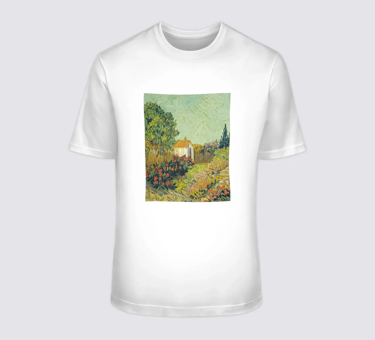 Paesaggio, imitatore di Vincent van Gogh t-shirt da Carinaprint