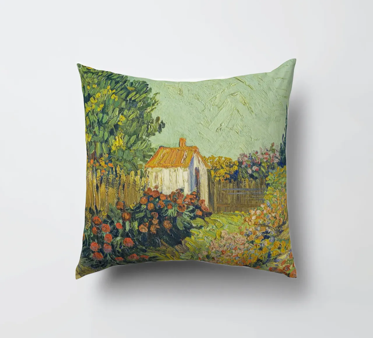 Paesaggio, imitatore di Vincent van Gogh cuscino da Carinaprint