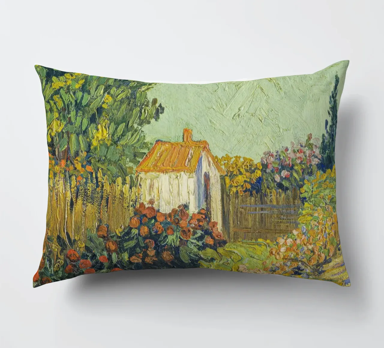Paesaggio, imitatore di Vincent van Gogh cuscino da Carinaprint