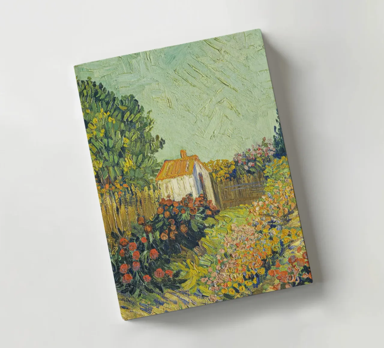 Landscape, imitator of Vincent van Gogh notebook by Carinaprint