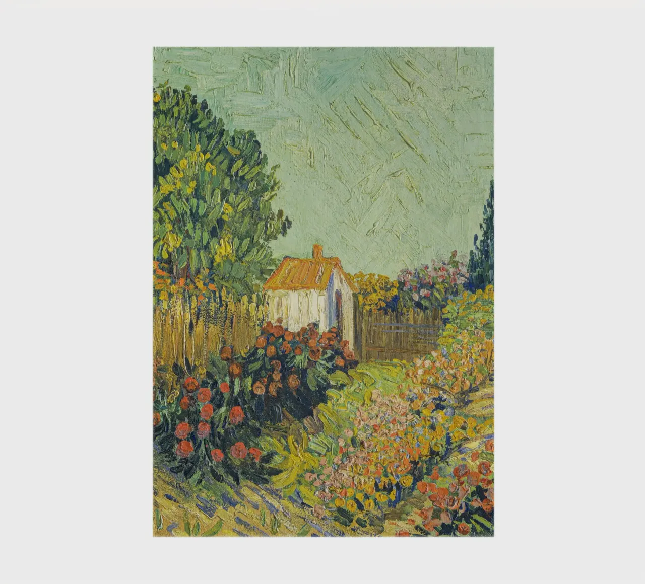 Landscape, imitator of Vincent van Gogh notebook by Carinaprint