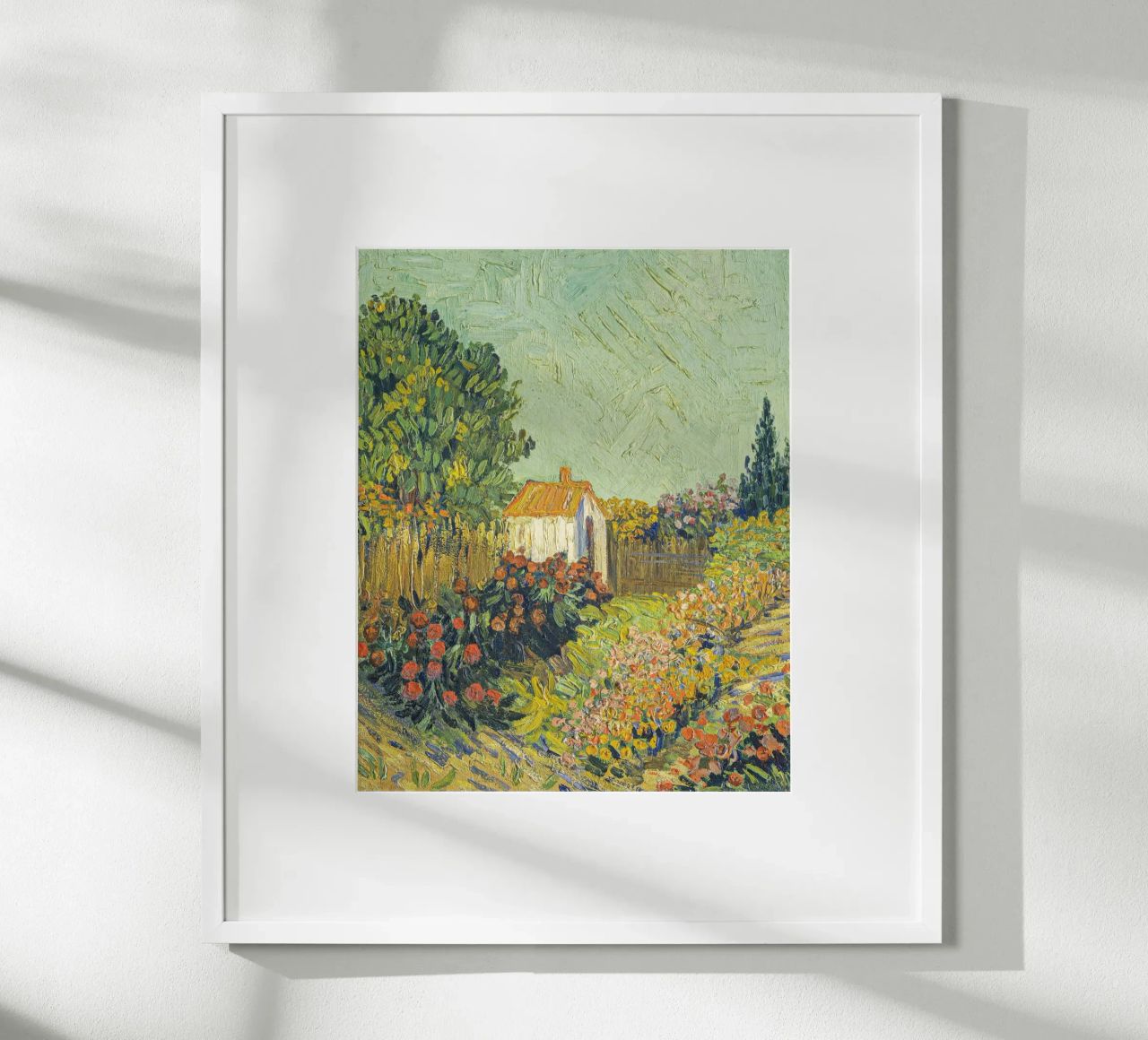 Paysage, imitateur de Vincent van Gogh poster de Carinaprint